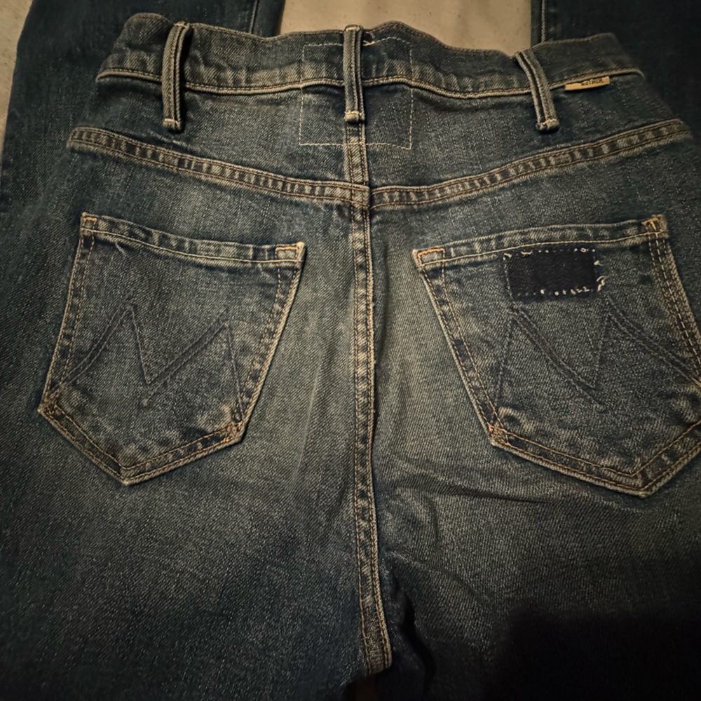 Mother Blue Denim Jeans